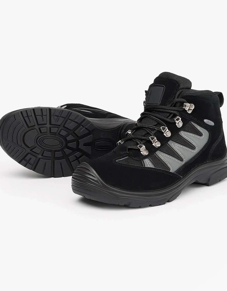 M074A Mens Safety Ankle Boots Black