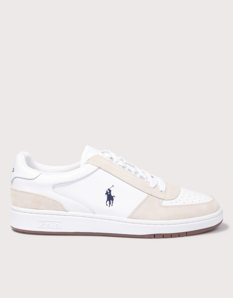 Court Leather-Suede Sneakers