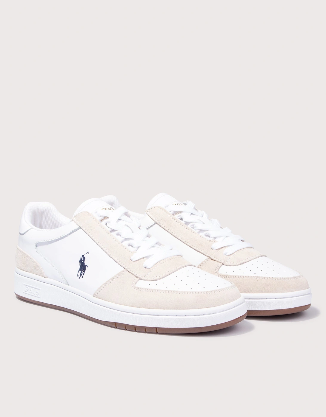 Court Leather-Suede Sneakers