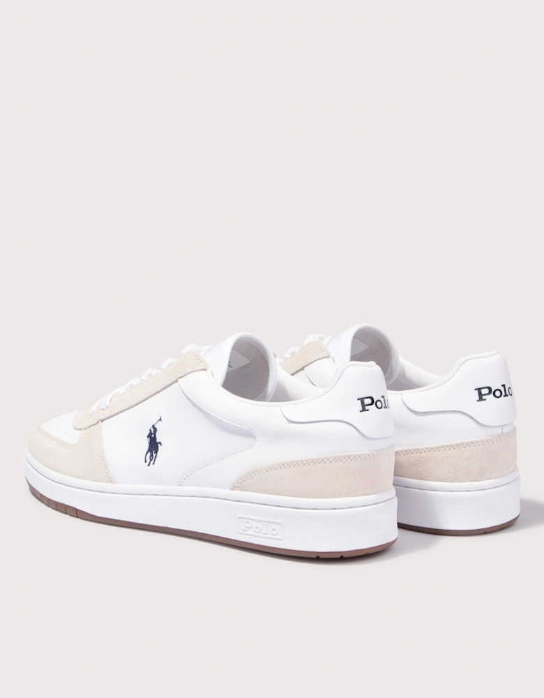 Court Leather-Suede Sneakers