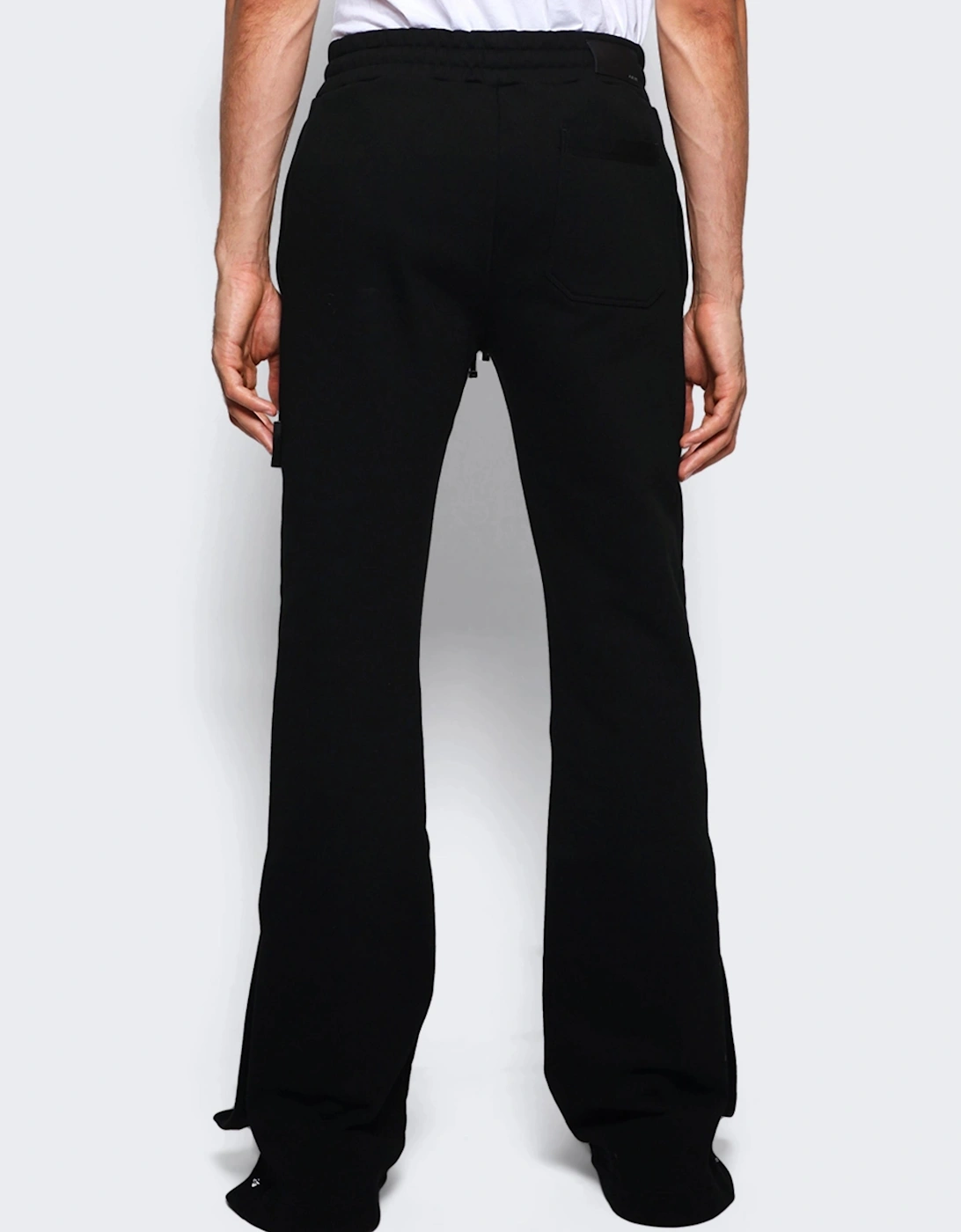 KICK FLARE SWEATPANTS BLACK