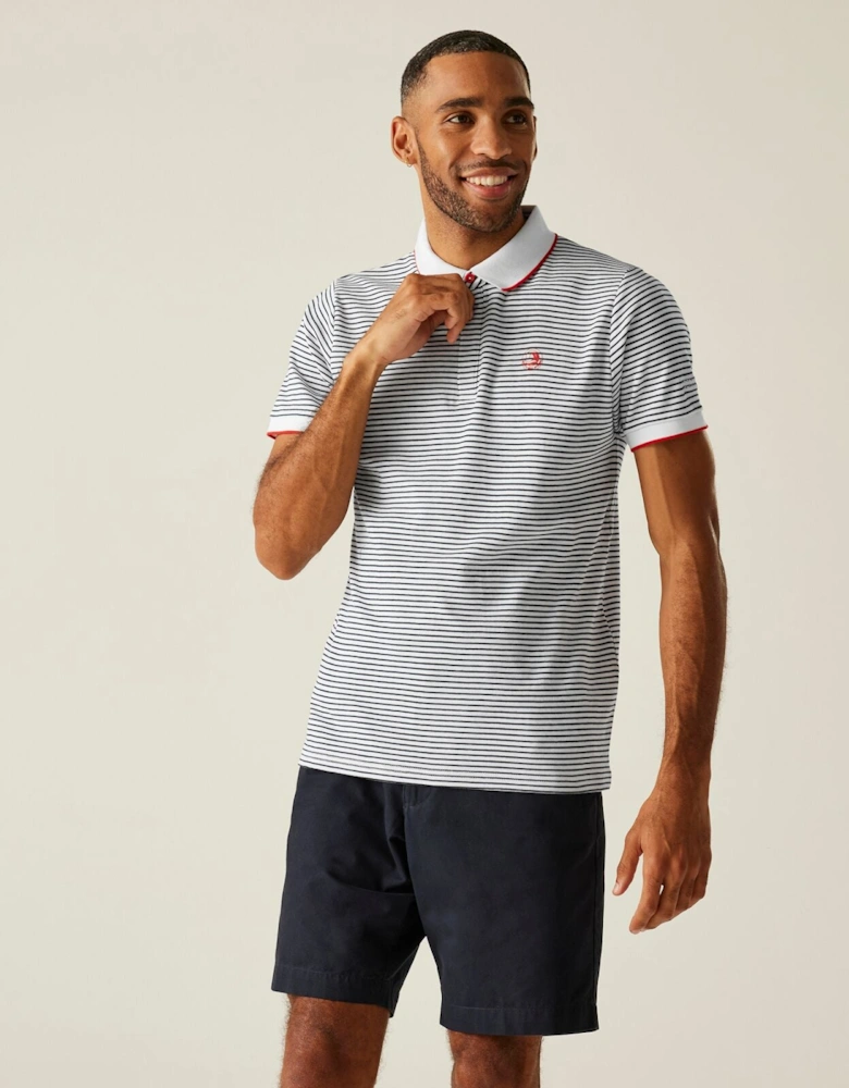 Mens Tiver Short Sleeve Polo Shirt
