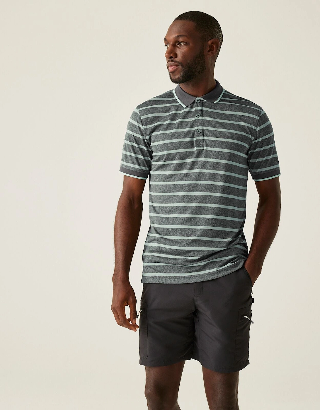 Mens Kildra Short Sleeve Polo Shirt, 2 of 1