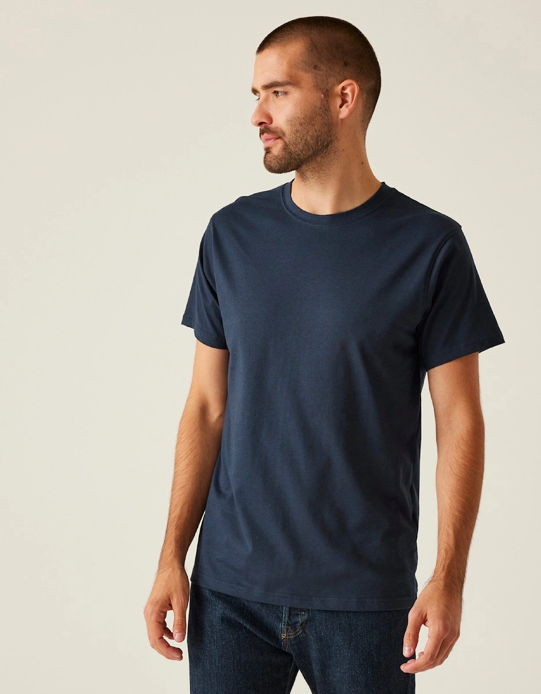 Professional Mens Pro Soft Touch Short Sleeve T-Shirt, 2 of 1