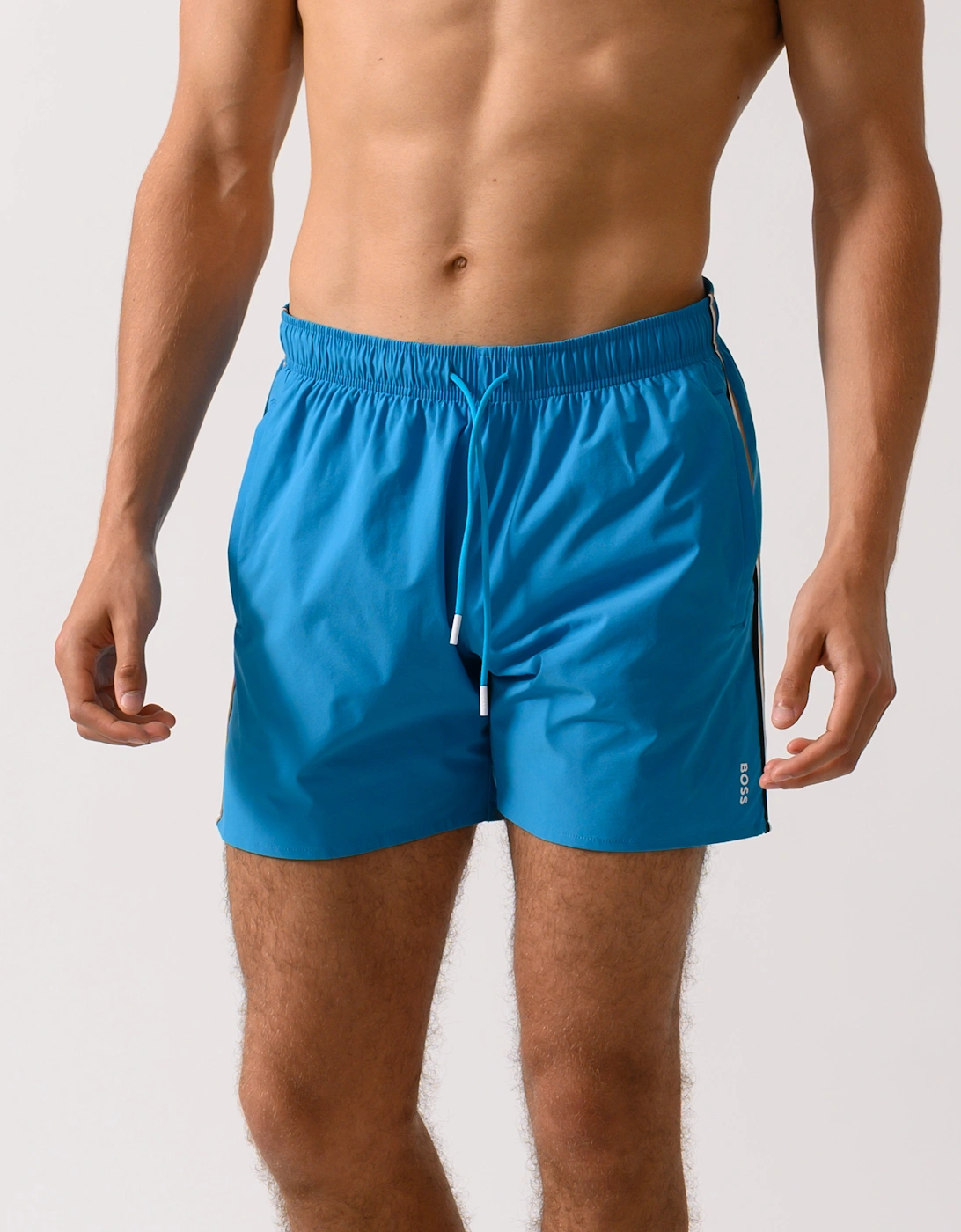 BOSS Orange Iconic Mens Swim Shorts, 2 of 1