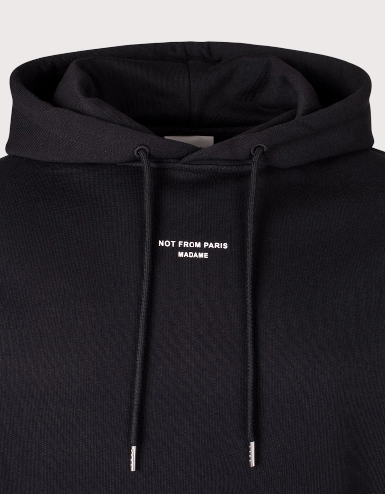 Le Hoodie Slogan Poche Classique