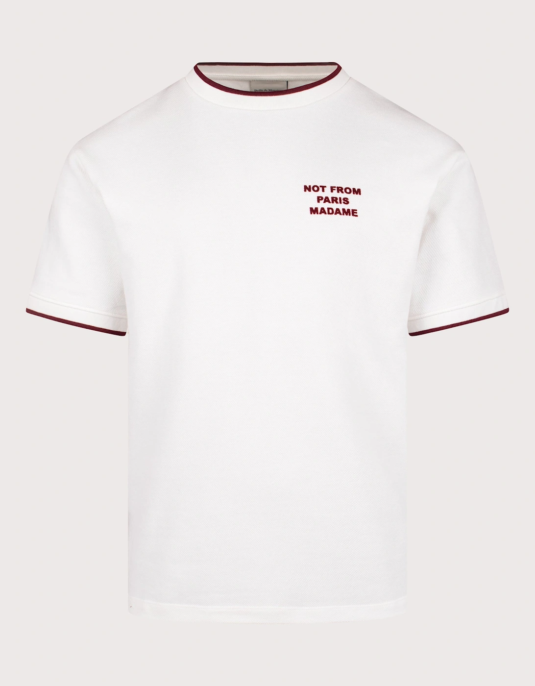 Le T-Shirt Slogan Piquè