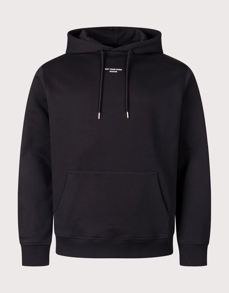 Le Hoodie Slogan Poche Classique
