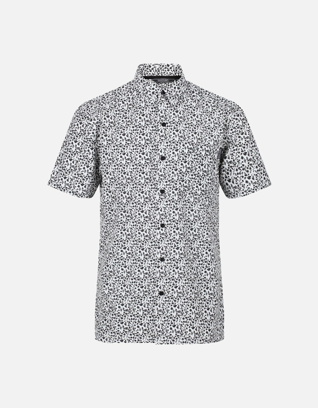 Mens Mindano V Short Sleeved Checked Shirt, 6 of 5