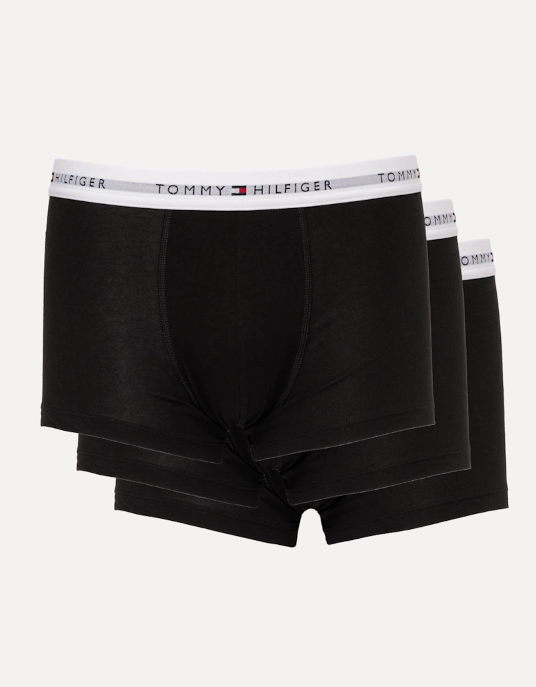 3 Pack Mens Colour Waistband Trunks