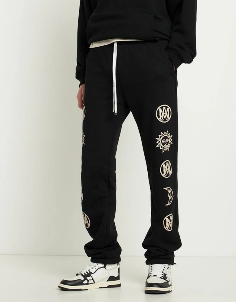 OUIJA BOARD SWEATPANTS BLACK