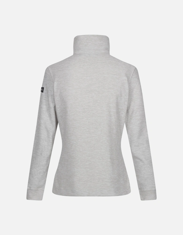 Womens/Ladies Azaelia Marl Full Zip Fleece Jacket