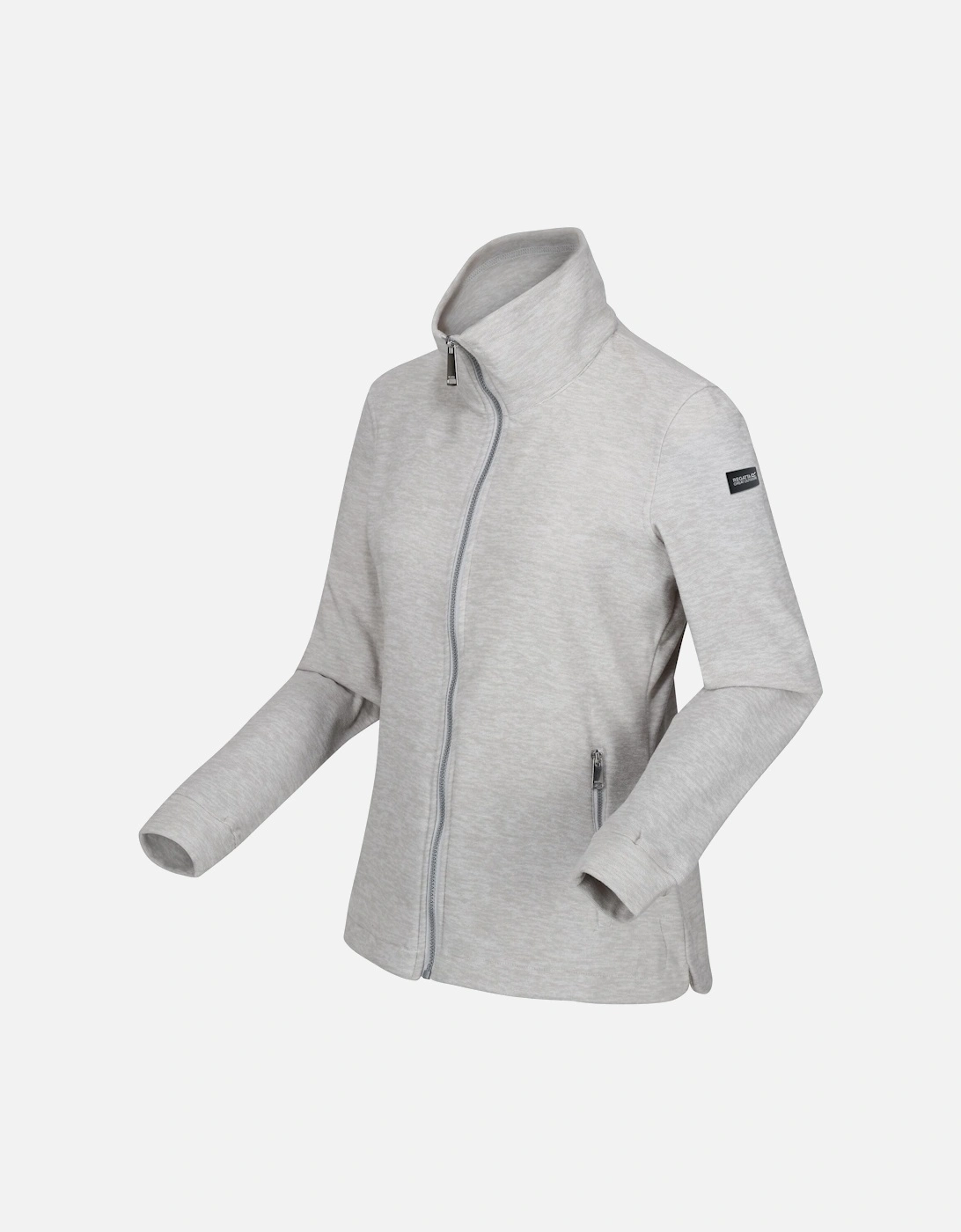 Womens/Ladies Azaelia Marl Full Zip Fleece Jacket