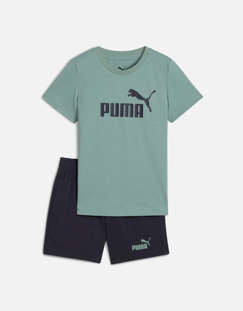 Juniors Essential Logo T-Shirt & Shorts Set