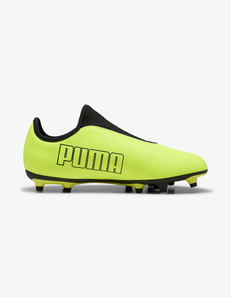 Juniors Finesse Laceless FG Football Boots