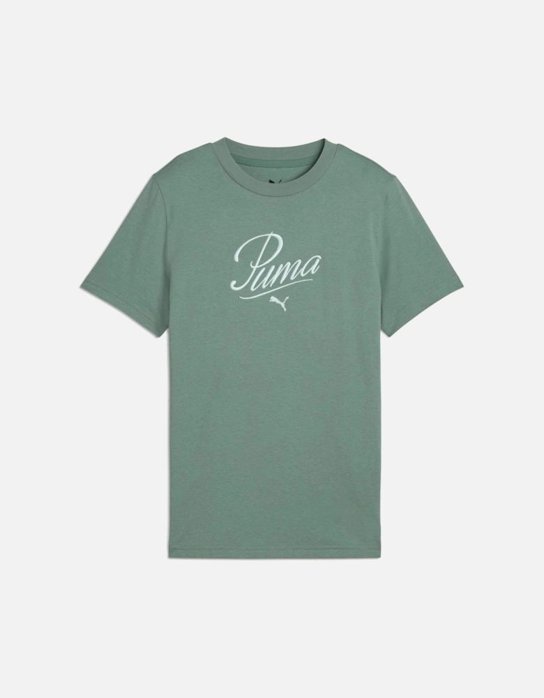 Juniors Essential Script T-Shirt
