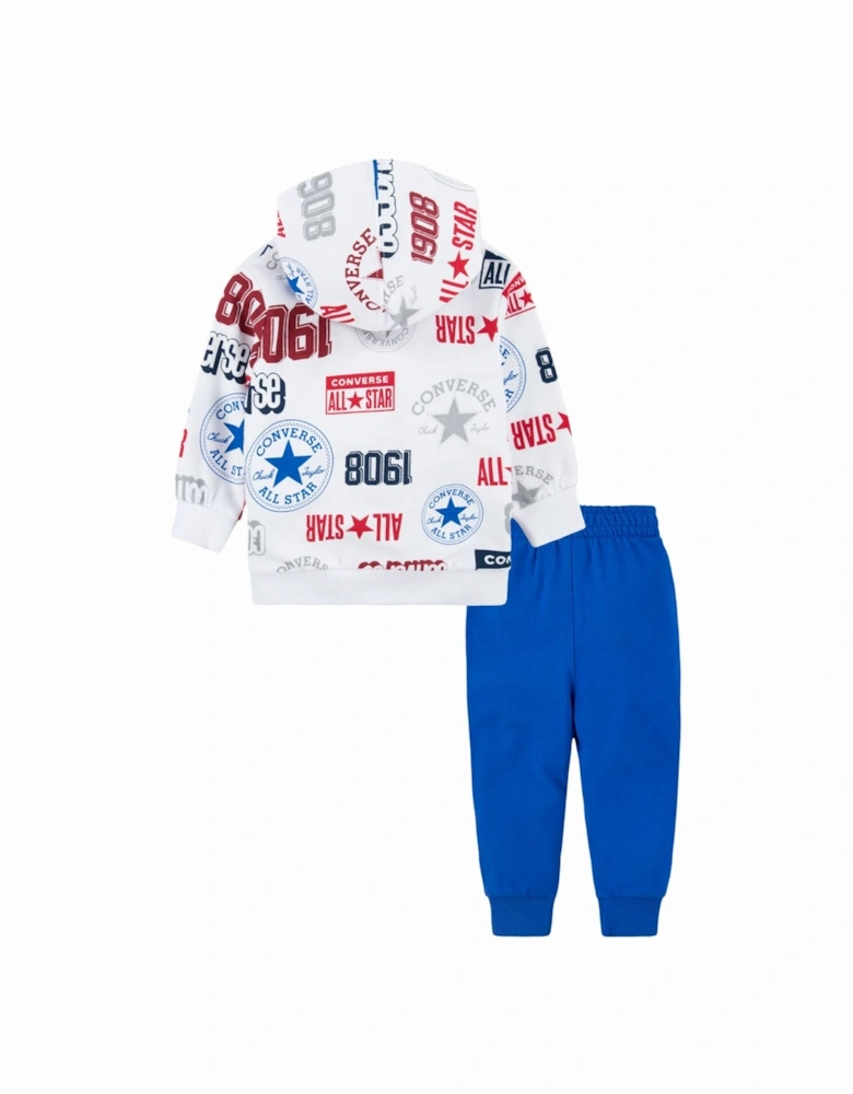 Infants Logo Allover Print Set
