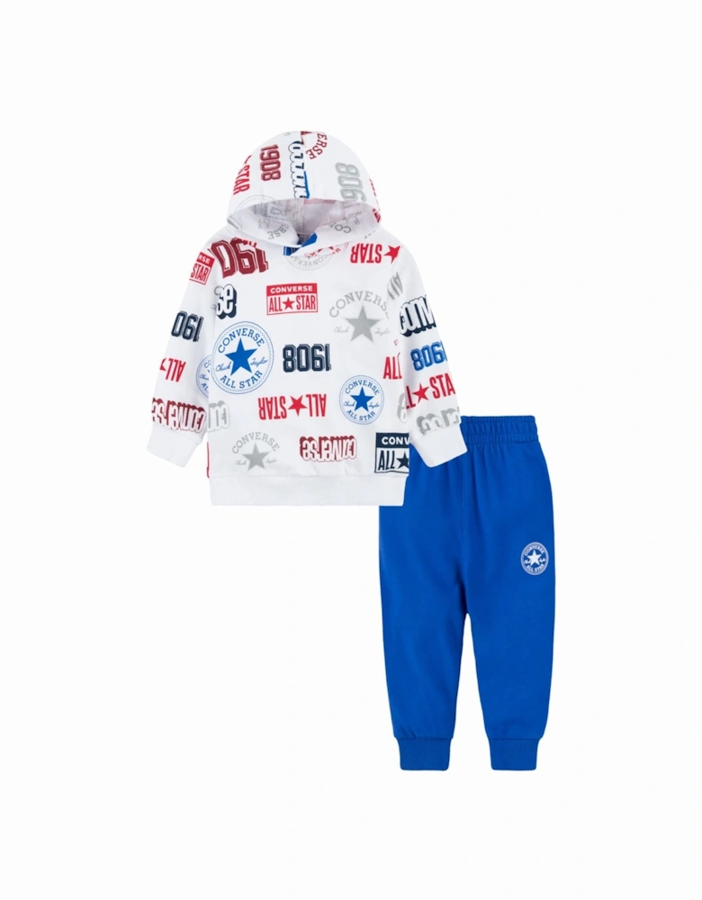 Infants Logo Allover Print Set