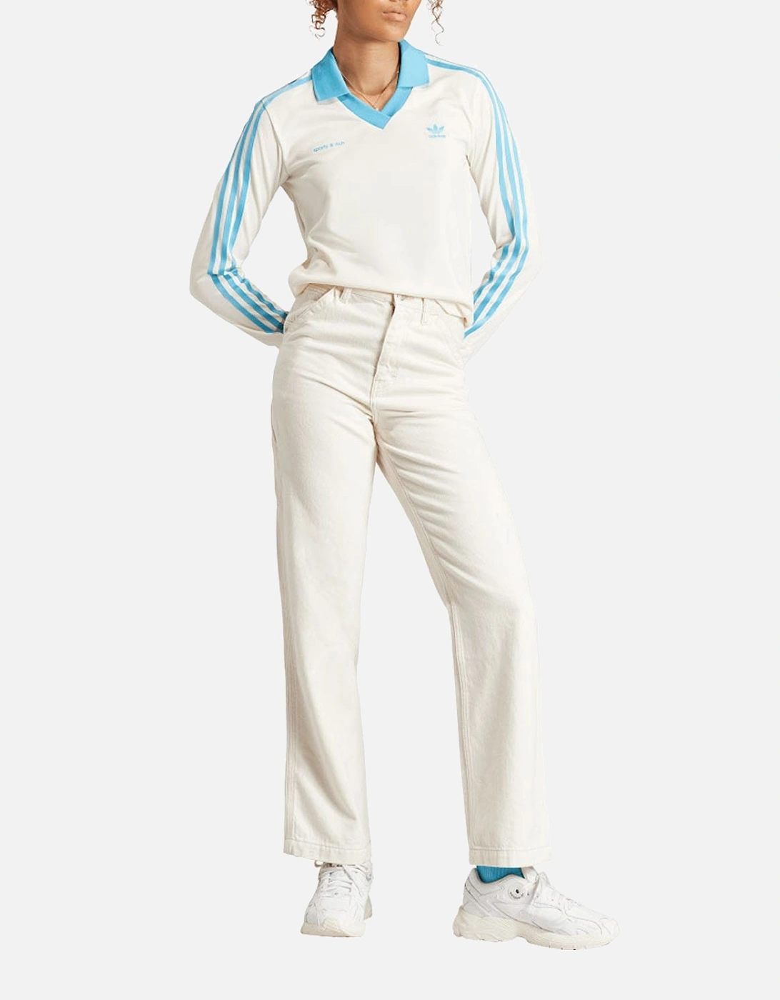 Sporty & Rich x adidas Long Sleeve Soccer Jersey