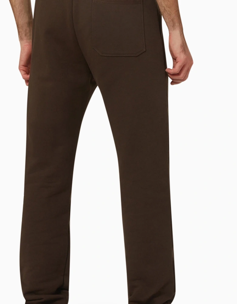 PUFF LOGO SWEATPANTS BROWN