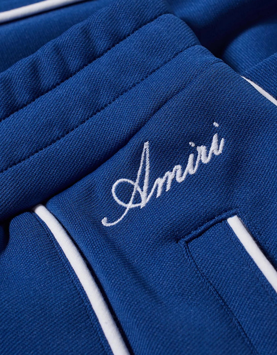 WESTERN TRACK PANTS BLUE
