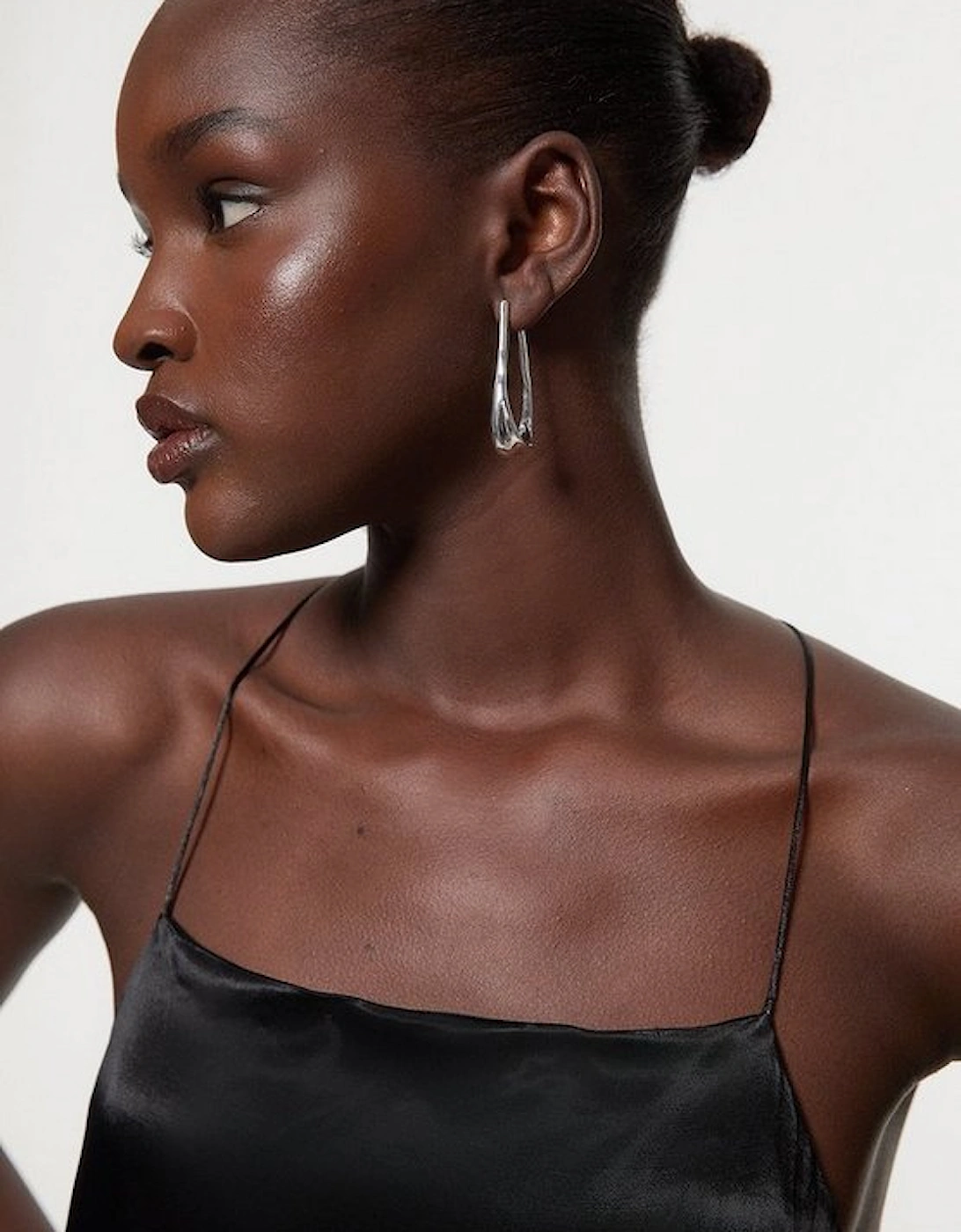 Drop Hoop Earrings, 2 of 1