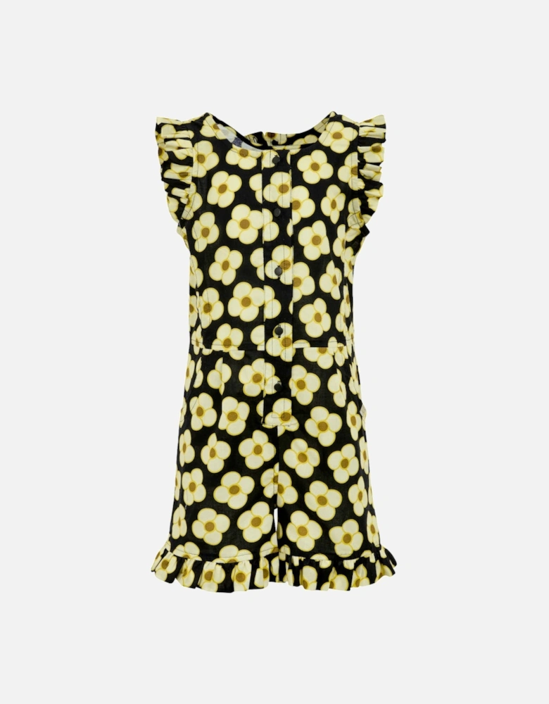 Girls Orla Cotton Poplin Playsuit