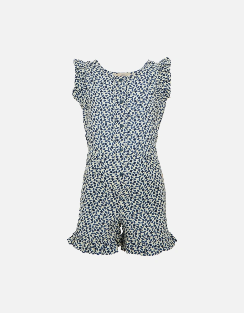 Girls Orla Cotton Poplin Playsuit