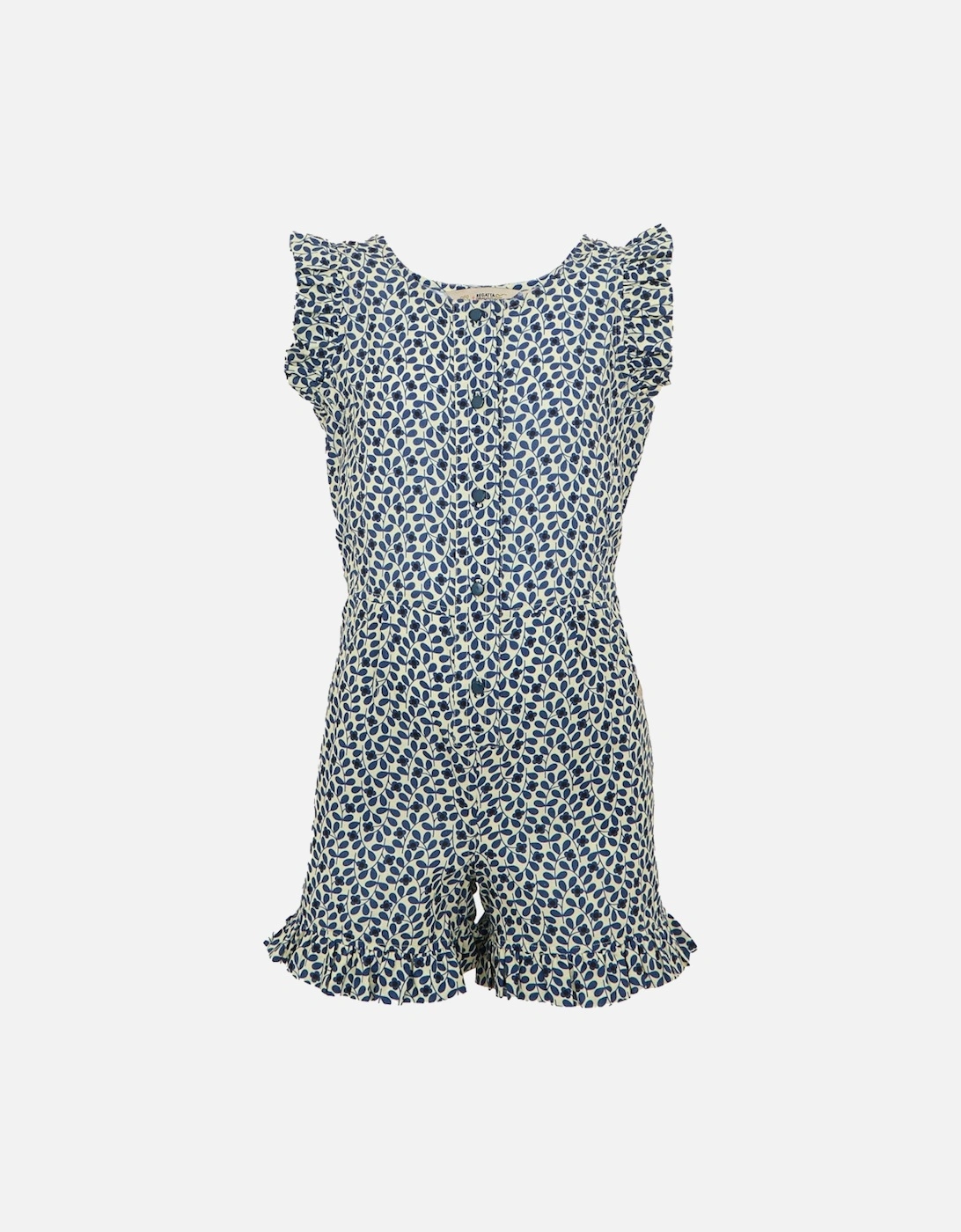 Girls Orla Cotton Poplin Playsuit