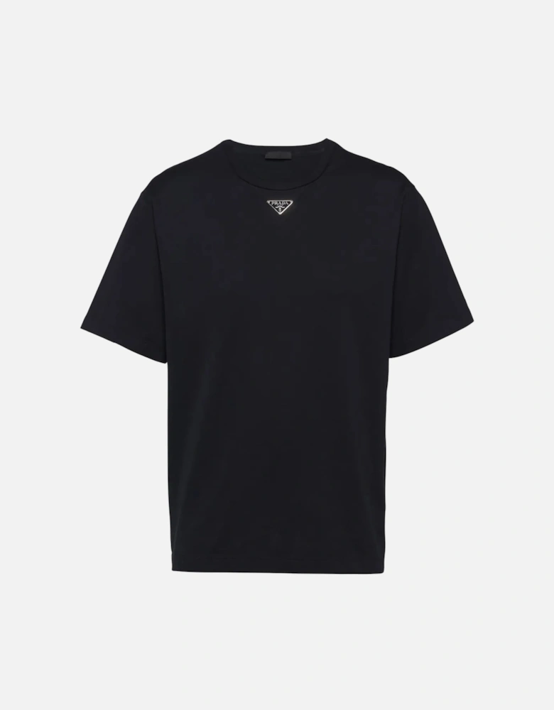 Triangle Plaque T-Shirt in Black