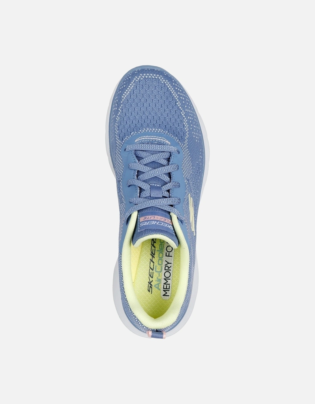 Flex Appeal 5.0 Cruising Thru Textile Women's Blue/Lime Trainers