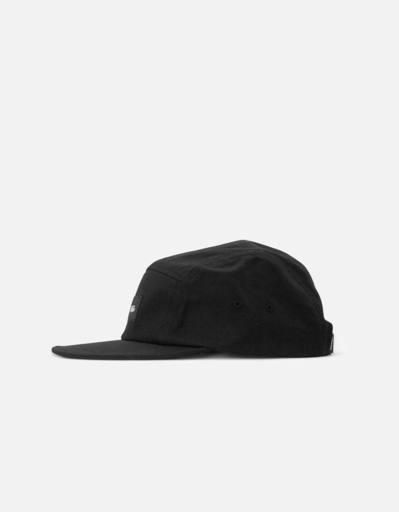 Patch Tall Camper Cap - Black
