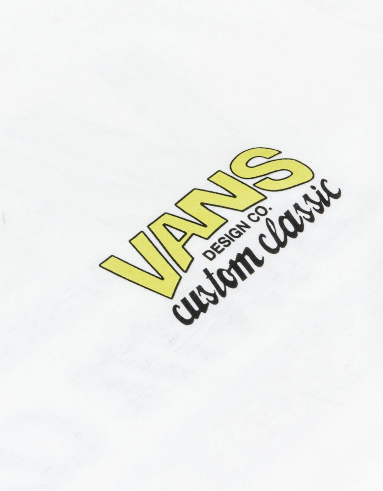 Shop Front T-Shirt - White/Sunny Yellow