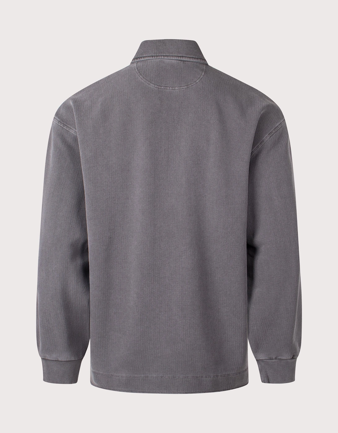Pique Script Sweatshirt