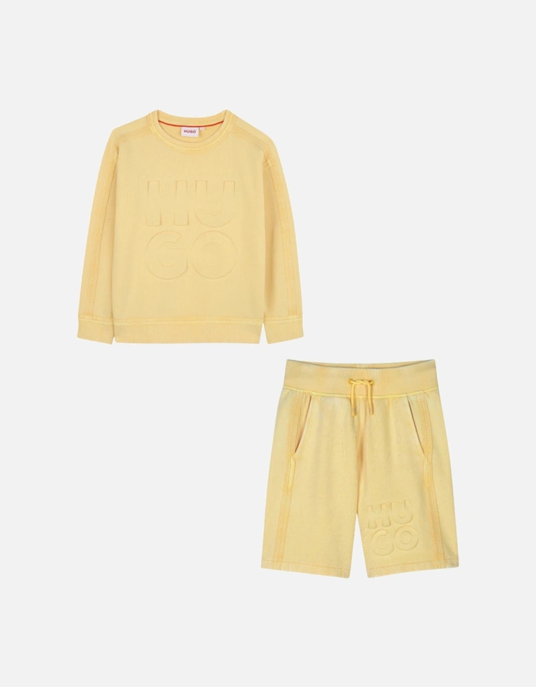 Hugo Embossed Jersey Set