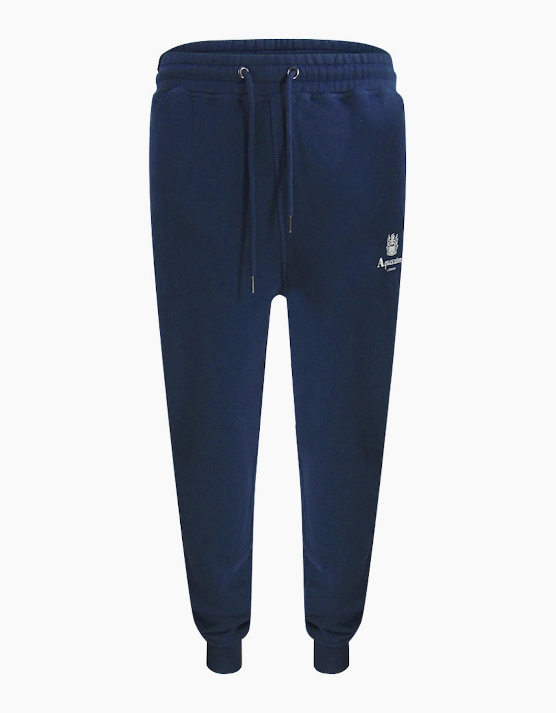 Men's Aquascutum Active Basic Rib Track Pant Navy Blue Sweatpants - Size: 32/30/31