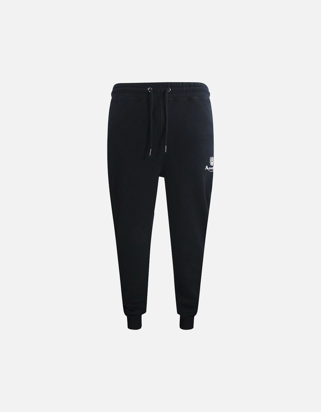 Active Basic Rib Track Pant Black Sweatpants, 4 of 3
