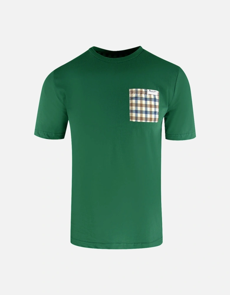 Active Check Pocket Hunter Green T-Shirt