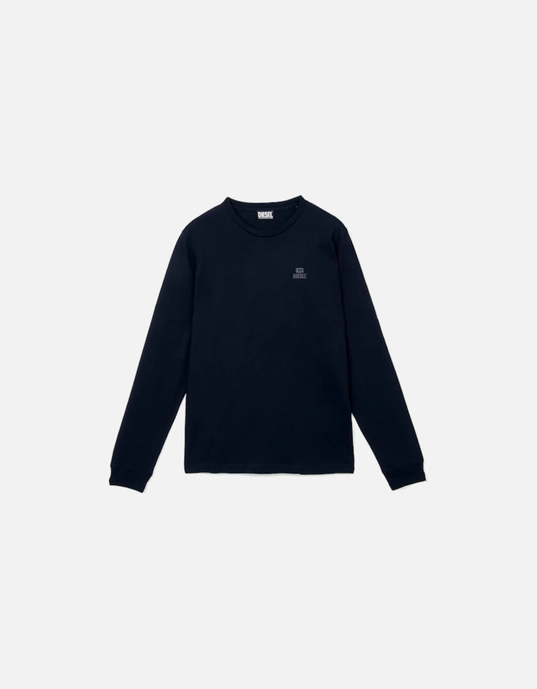Total Eclipse Navy Blue Long Sleeve T-Shirt