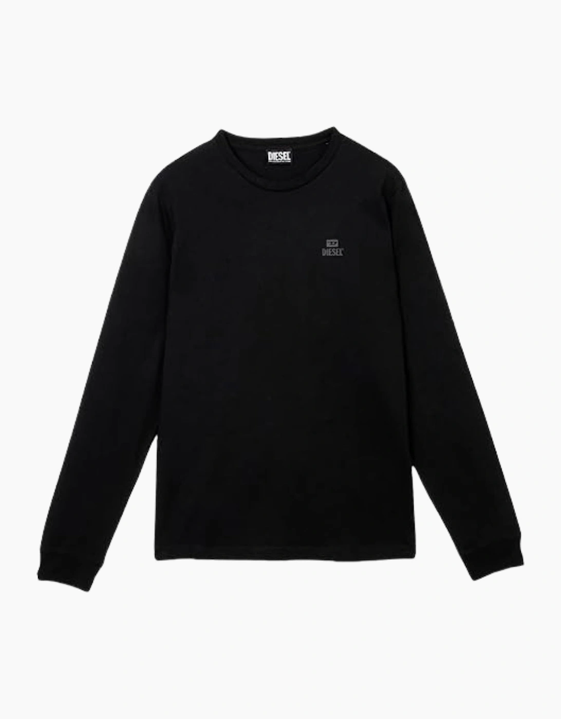 Diesel Men's Black Long Sleeve T-Shirt  40 L