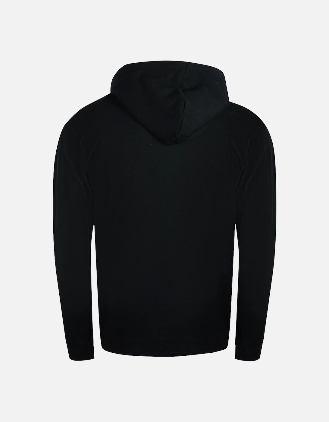 Cavalli Class Bold Tiger Graphic Logo Black Zip-Up Hoodie