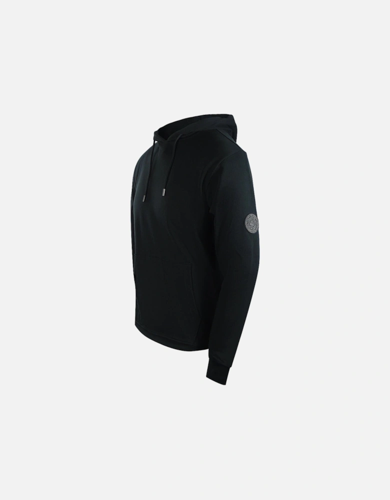 Cavalli Class Plain Black Hoodie