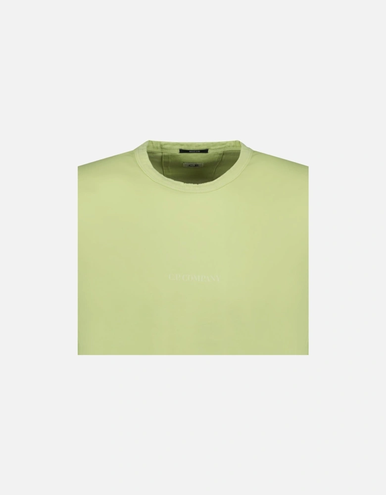 24/1 Jersey Logo T-Shirt White Pear