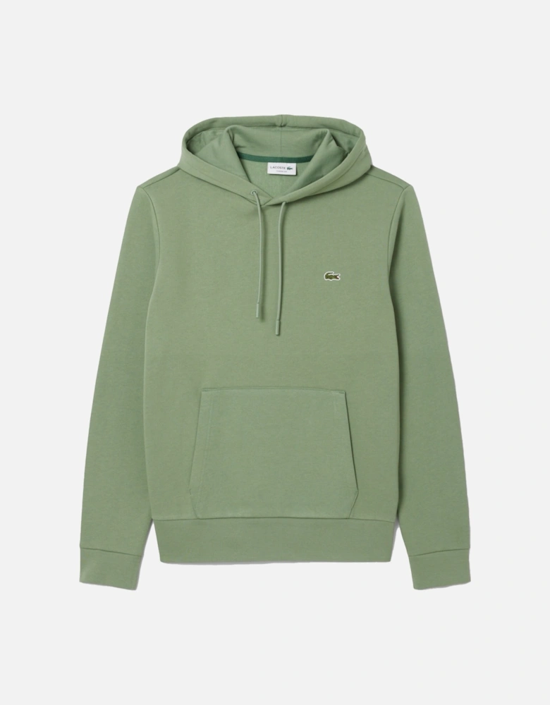 Fleece Hoodie Pastel Green