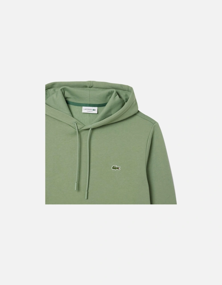 Fleece Hoodie Pastel Green