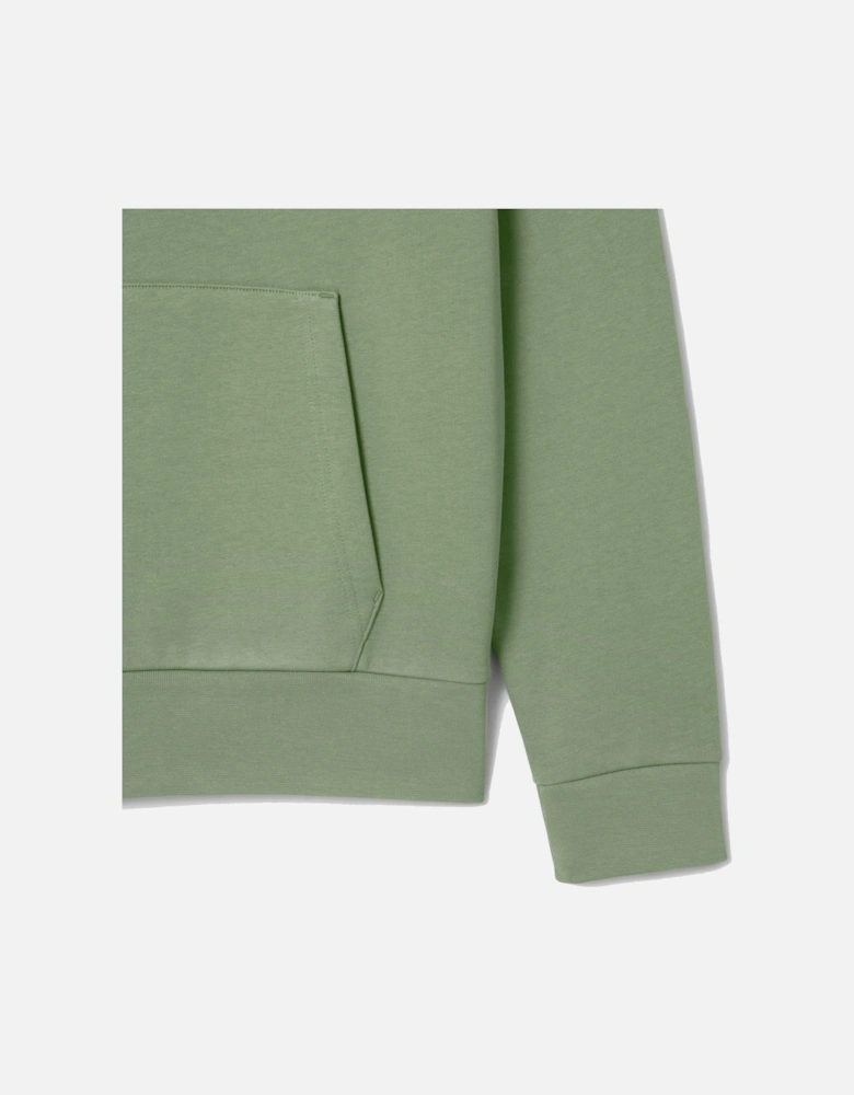 Fleece Hoodie Pastel Green