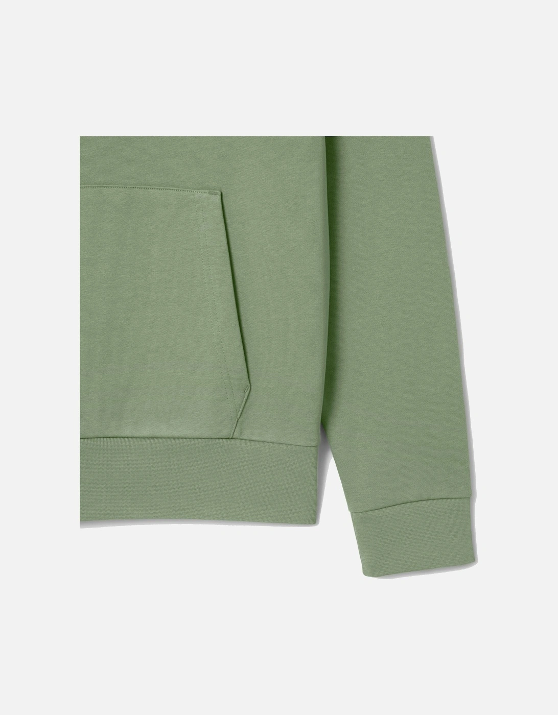 Fleece Hoodie Pastel Green