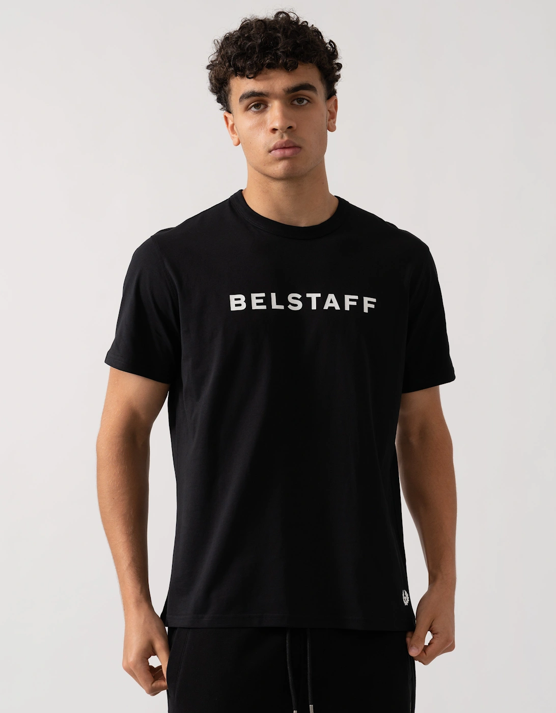 Mens Logo T-Shirt - Black, 2 of 1