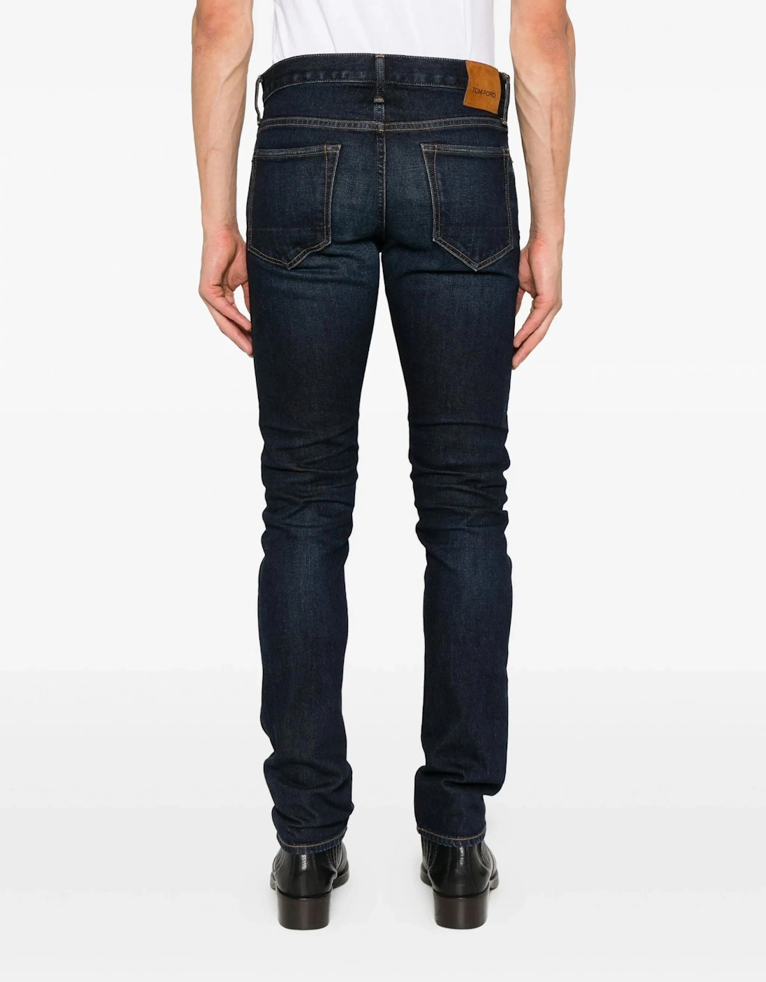 Broken Twill Slim Jeans Indigo