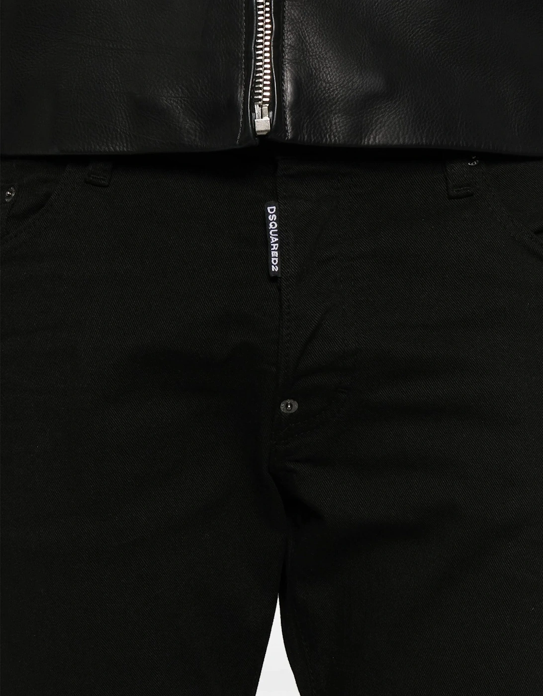 Solid Black Skater Jeans